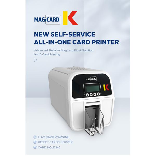 Magicard-K Business Card Single sided printers For ATM Watch Warranty Jewelry Appraisal