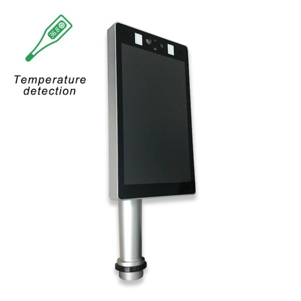 Cheap Floor Stand Face Recognition Attendance Security Access Control Body Temperature Test for sale