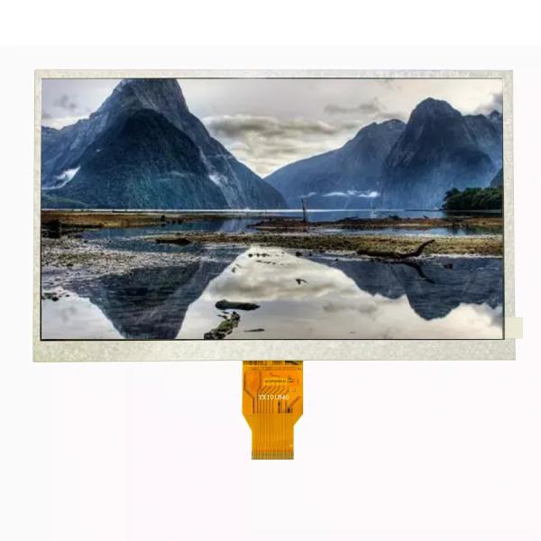 Cheap 40 Pin 10.1 Inch LCD Display TFT LCD Screen Module 1204×600 LVDS Interface Wide View for sale
