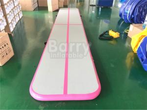 China Inflatable Tumble Track Air Tumbling Mat Home Airtrack Floor Mats Gym Mat For Gymnastics on sale
