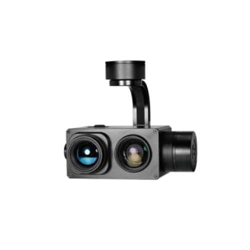 Cheap 10x EO + IR Object Tracking Drone Camera Gimbal With Dual Thermal Sensors for sale