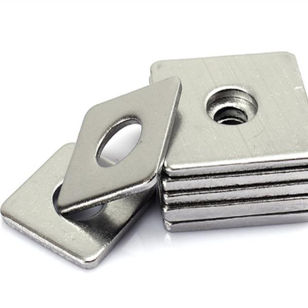 Corrosion Resistant Hardware Flat Washers , Rectangular Flat Washers