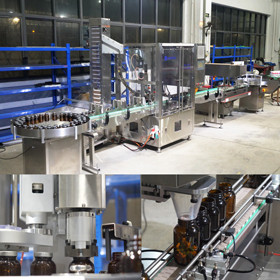 4000W Capsule Filler Capper Machine With PLC Control