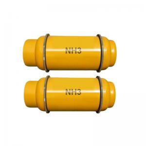 China Nh3 Anhydrous Ammonia Gas Cylinder Refrigerant on sale