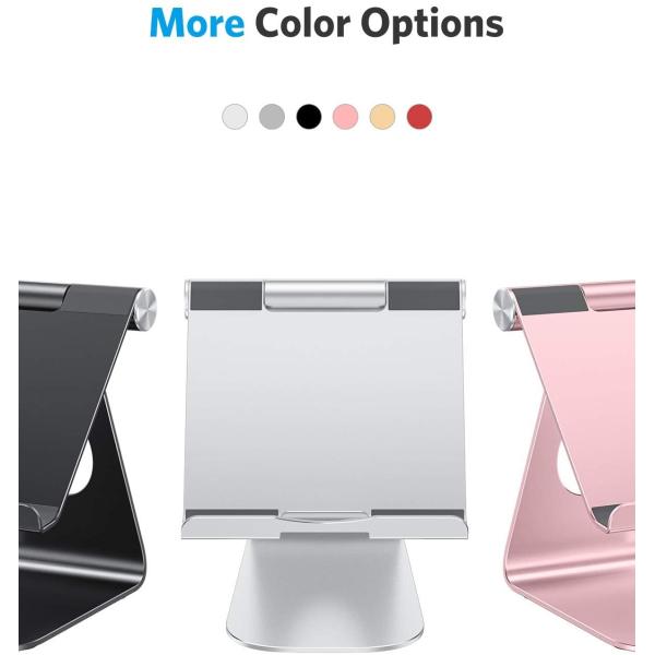 Vertical Adjustable Height T3 Aluminum Laptop Stand PVDF Finish For Desk Top