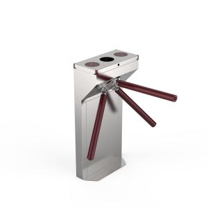 Semi Automatic Speed Tripod Turnstile Gate IP44 Waterproof Stable