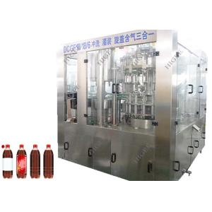 3 In 1 Carbonated Soft Drink Beverage Can Filling Machine PLC Control System