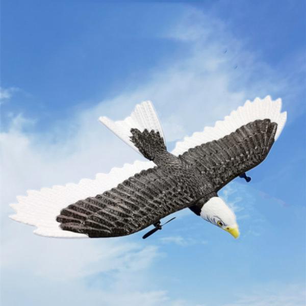 Charging time About 90mins Remote Control Glider Eagle 2ch Aircraft Toy for Kids and Adults Simulation Eagle RC Plane