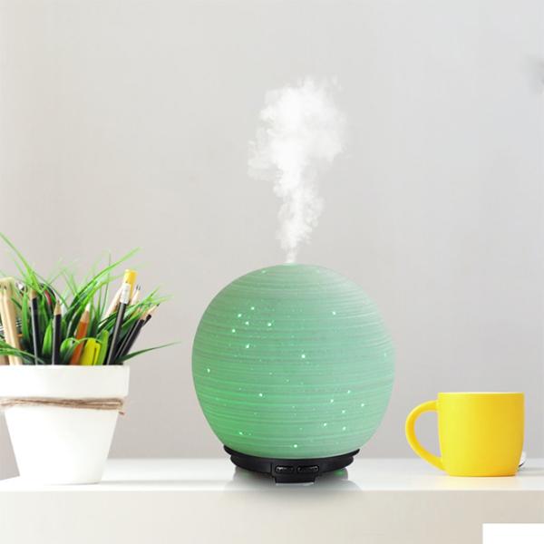 OEM Electronic Ceramic Ultrasonic Diffuser With 100ml Capacity