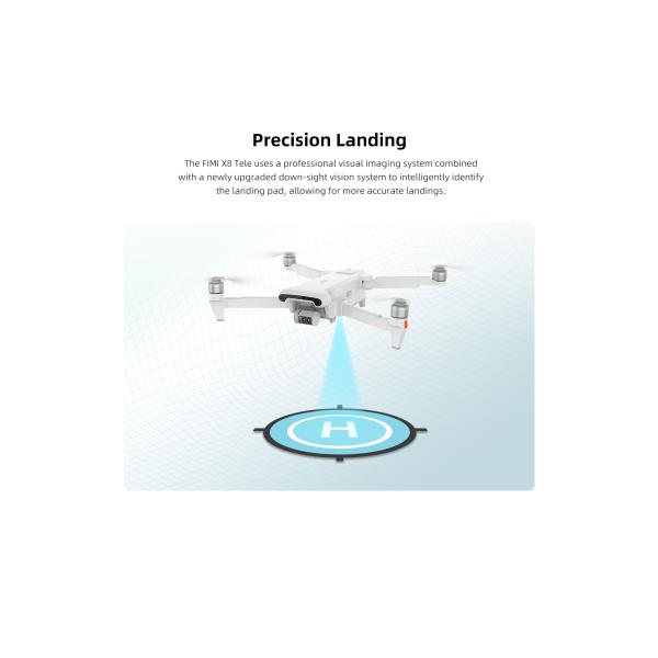 3-axis Gimbal Camera Drone Fimi X8 Tele 4k 60fps Brushless Motor for 37mins Flight Time