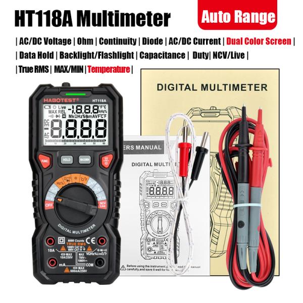 1000V Digital Auto Range Multimeter