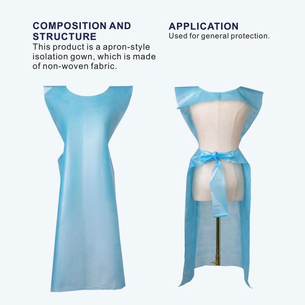 3XL Medical Disposable Sterilized Surgical Gown Surgeon Non Woven Protective Gown ODM