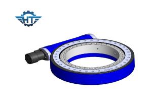 Tracking Sun Solar Slewing Ring Drive With 24V Stepper Motor And Encoders For Solar Trackers