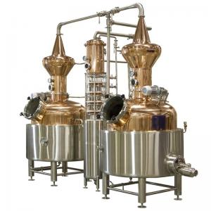 Quality 1000L Stainless Steel Distillation Equipment For Sugar Starch Ethanol Production wholesale