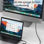 8-In-1 Multiport Adapter USB-C Hub With HDMI 3 USB3.0 RJ45 And PD Output 5-8