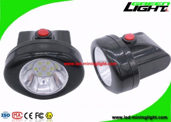 Cheap 10000 Lux Wireless Mining Hard Hat LED Lights With Plug - In Charging for sale