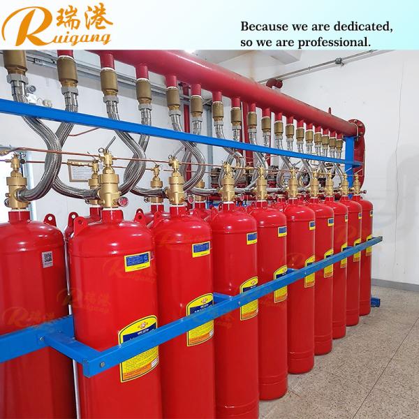 Cheap 70 Liters FM200 Enclosed Flooding Extinguishing System With Automatic Electrical Manual And Mechanical for sale