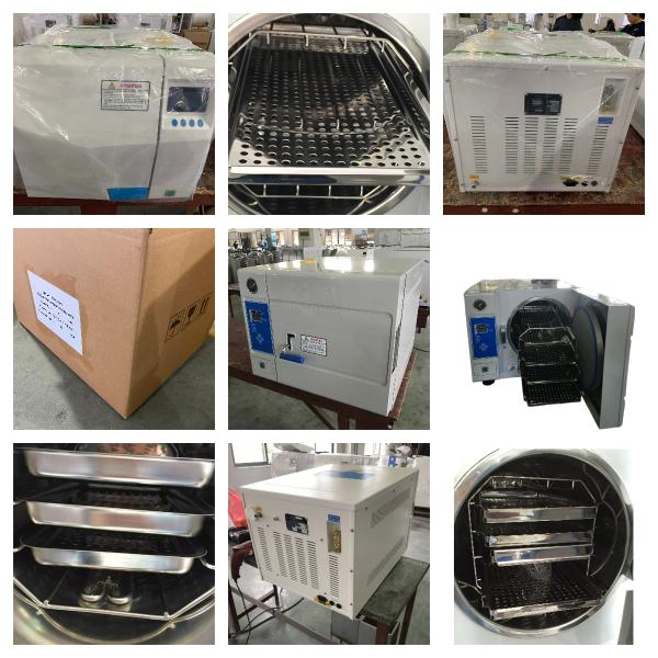 Fast 6-Minute Sterilization Fully Automatic Class N Tabletop Steam Autoclave