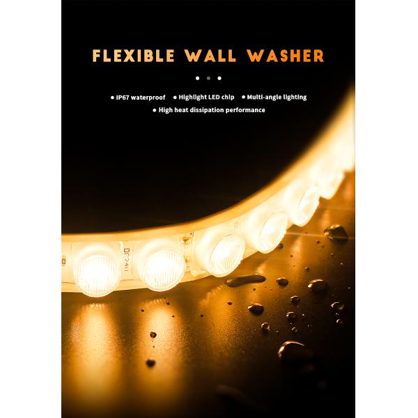 Architectual Flex Wall Washer Light LED Ribbon Strip IP67 Waterproof