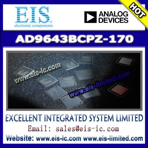 Cheap AD9643BCPZ-170 - AD (Analog Devices) - 14-Bit, 170 MSPS/210 MSPS/250 MSPS, 1.8 V Dual Anal for sale