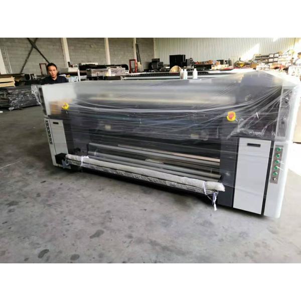 Dual Cmyk Pigment Ink Fabric Printer Machine Inkjet Printer 1800DPI Max Resolution