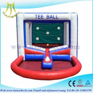 Hansel Popular inflatable Tee ball games for kids inflatable kids ball games