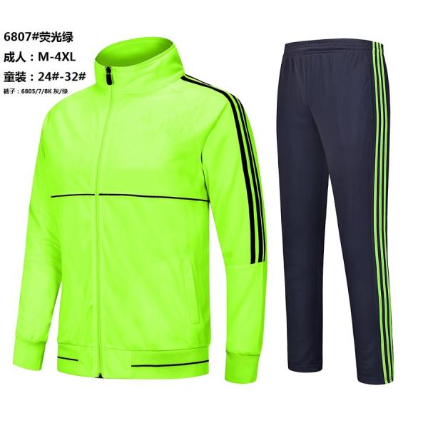 2021 club Man Soccer football training Tracksuit sets OEM And Joggers Suits Set 2 Piece Couple Sportswear