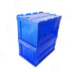 Collapsible Plastic Crate Box Stackable / Reusable Eco Friendly Multi Functional