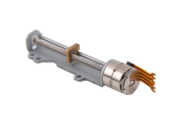 Cheap 10mm Diameter Micro Slider Screw Stepper Motor Copper Slider With Bracket Linear Stepper Motor for sale