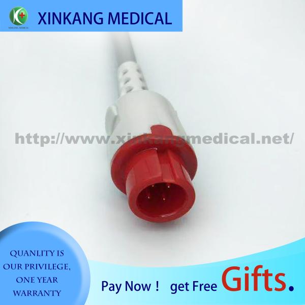 4 Pin Extension IBP Adapter Cable Compatible Biolight A8 for Edward IBP Transducer