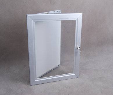Mitred Corner Lockable Poster Frames , 45 Mm Advertising Poster Snap Frames