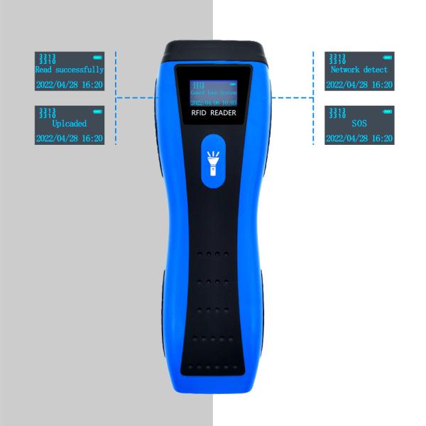 Wireless Security Guard Monitoring System Time Tracking RFID 125kHz Lithium