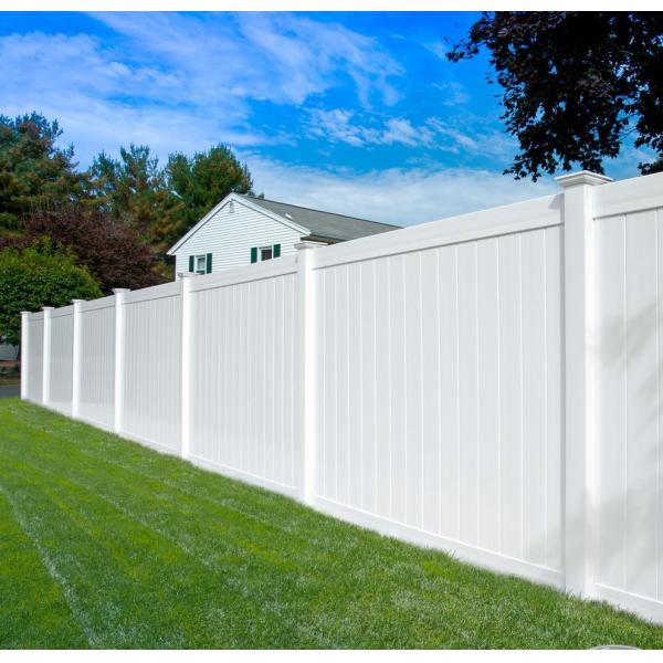 Professional Weather Resistant PVC Privacy Fence 2440mm Wide