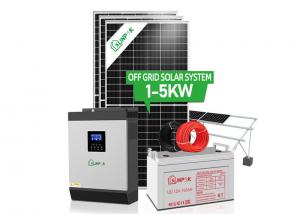 China 5kwh 15kwh 20kwh Complete Off Grid Solar System Thin Film Solar Modules on sale
