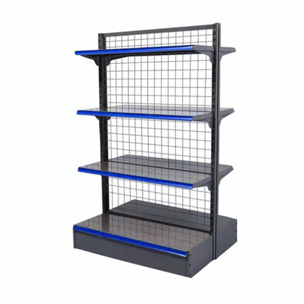 Customized Wire Mesh Supermarket Shelf Retail Store Snack Shop Wire Display Shelves