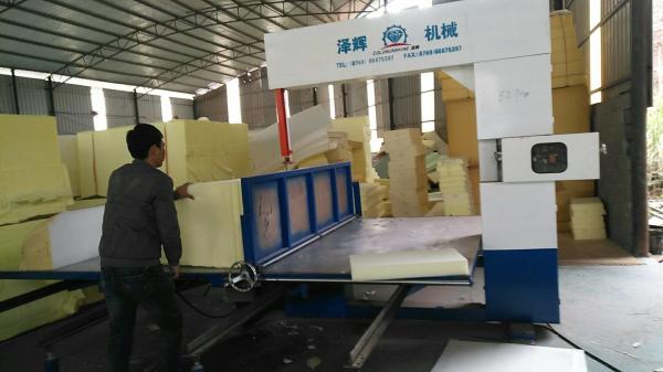 Cheap Manual Polyurethane Foam Cutting Equipment , Sponge Cutting Machine For Mattress / Pillow for sale