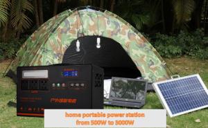 Quality 500w Solar Mobile Power Bank High Power Self Driving Car Cooking 220v wholesale