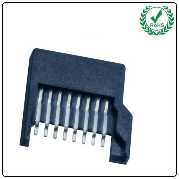 Cheap TF Micro SD Card Connector Push Pull Socket All Plastic H=1.93 Mm for sale