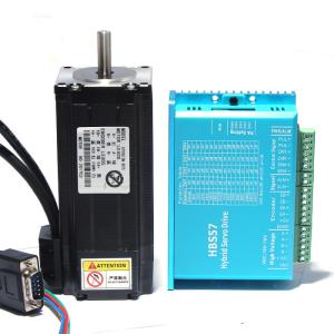 Quality 2N.m Nema 23 1.8 Degree 2 Phase Hybrid Closed Loop Stepper Servo Motor Driver Kit wholesale