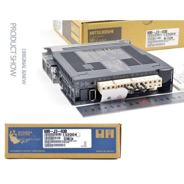 AC 3 Phase Servo Motor Driver 0.4 kW Mitsubishi MELSERVO J3 Series MR-J3-40B