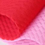 Knitted Breathable 3D Mesh Fabric Polyester Air Mesh Fabric High Flexibility For