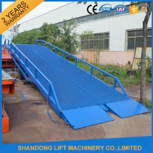 Quality Adjustable Loading Dock Ramp , Warehouse Container Loading Mobile Dock Ramp wholesale