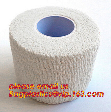 Medical surgical consumables colored veterinary bandage waterproof wrap cotton adhesive bandage, Vet Wrap Bandages