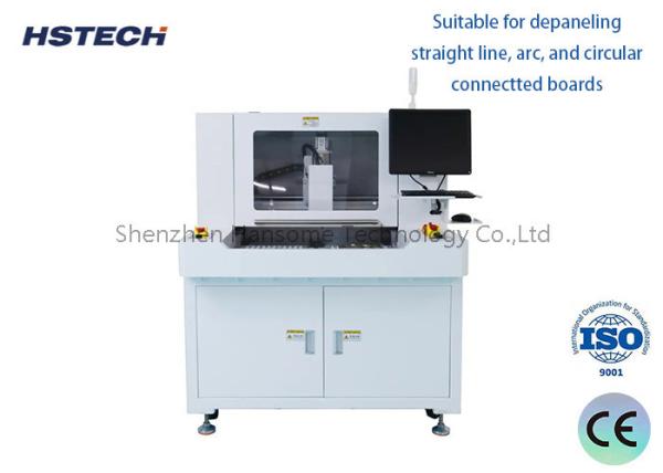 Dual-working Platform Visual Depanel Machine PCB Router Machine For Smt