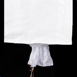 Quality Pure White Waterproof Spout Bottom Bulk Bags Packaging Rugged 0.5ton To 3ton wholesale