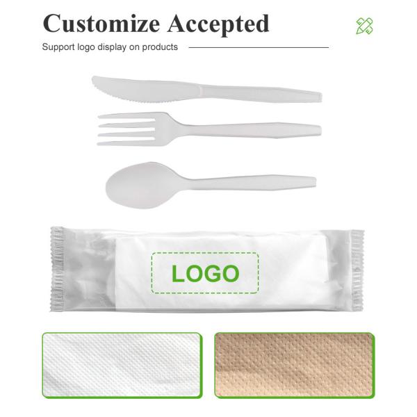 160mm CPLA Biodegradable Plastic Spoons