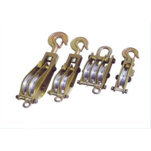 Quality Aluminum Alloy Snatch Block Wire Rope Pulley with Nylon Wheel and Side-Opening Design for Heavy-Duty Lifting wholesale