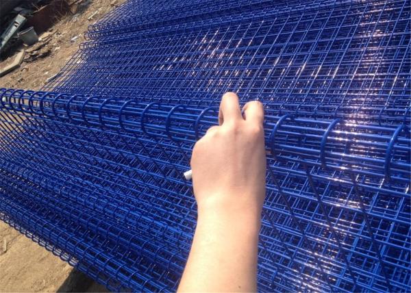 Cheap decorative Double Loop Wire Fence/Double Roll Top Welded Fence/Double Wire Loop Yard Fence direct Anping factory for sale