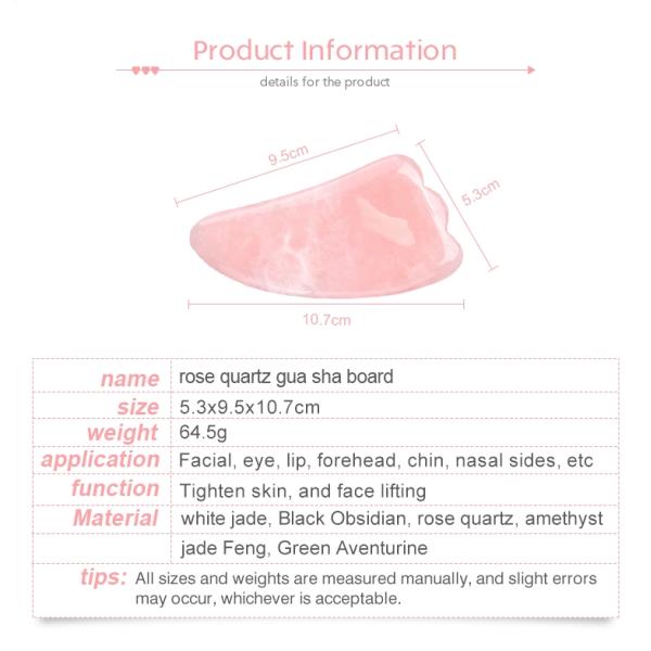 15cm Facial Roller And Gua Sha Set