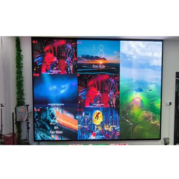 Indoor Fixed LED Display Screen P1.538mm High Contrast